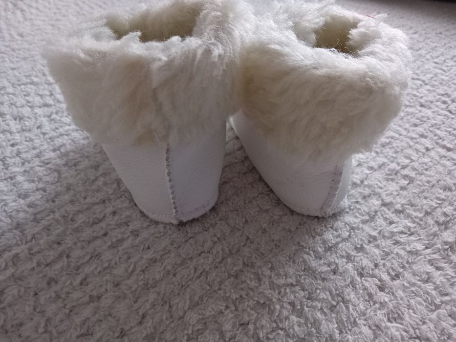 Buciki, bamboszki dla dziewczynki 9.5cm wkładka.