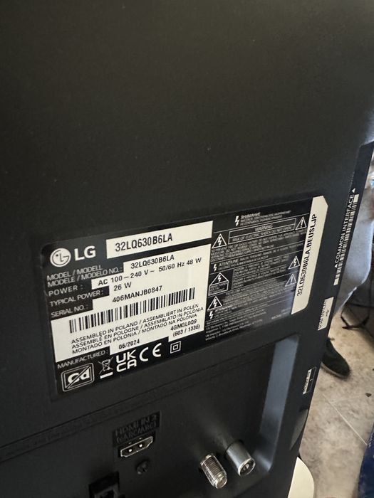 LCD LG 32 polegadas