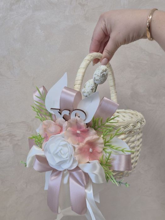 Великодні кошики ,декор ,накидки АКЦІЯ ,кошик пасхальний