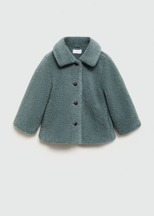 Шубка тедді mango