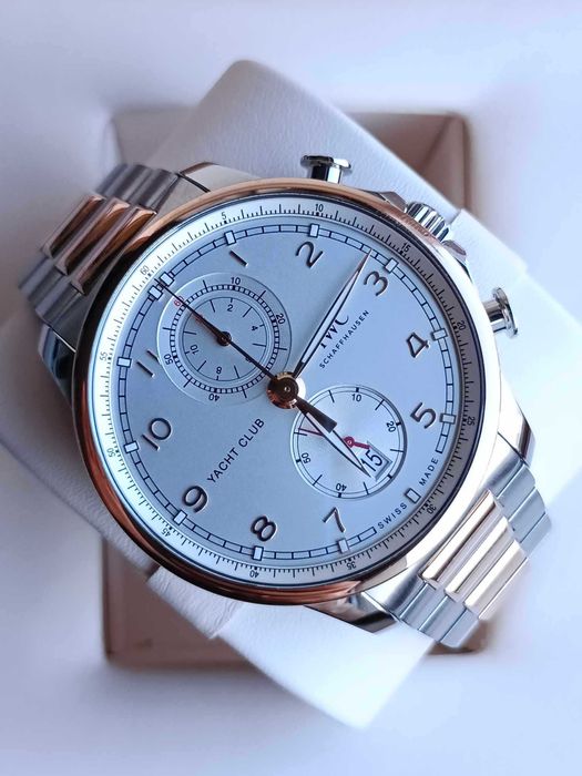 IWC Portugieser Yacht Club Chrono. Stal / Złoto 2021r / Gwar. do 2029