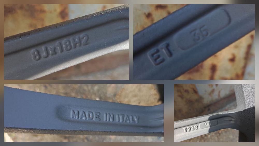 Легендарные диски OZ Racing Италия R18 5*112 (мерседес, ауди, VW, VAG, Skoda )