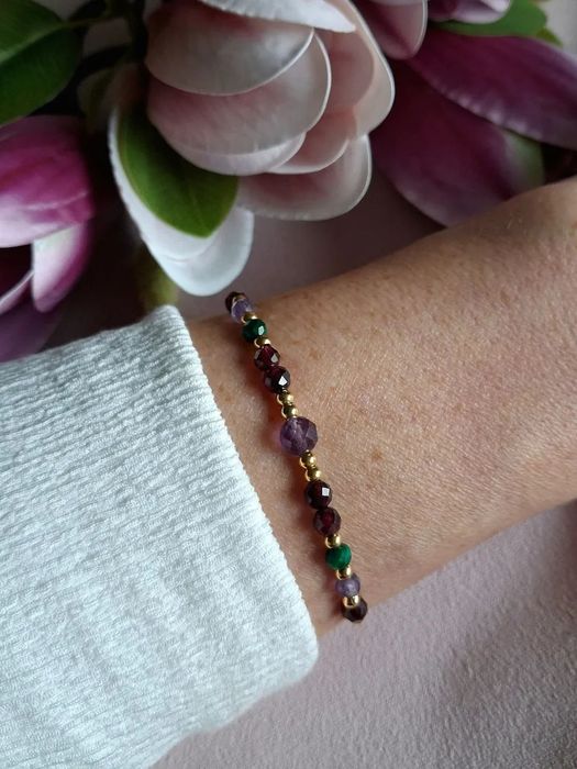 Bransoletka zodiakalna Skorpion. Prezent. Handmade. Rękodzieło.