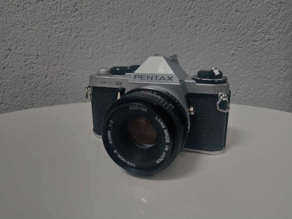 Pentax ME Super - SPRAWNY - Aparat analogowy + Obiektyw
