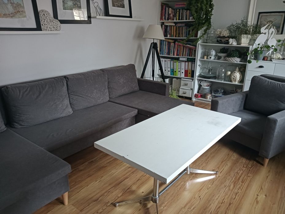 Narożnik z funkcją spania