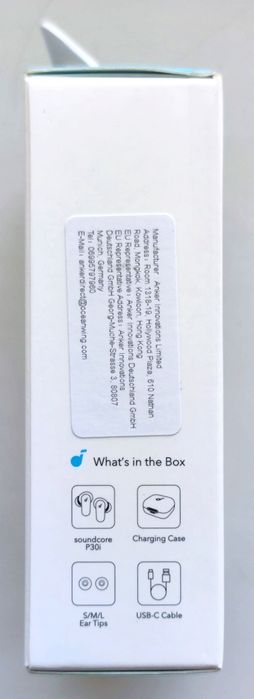 Оригінальні бездротові TWS навушники Anker Soundcore P30i