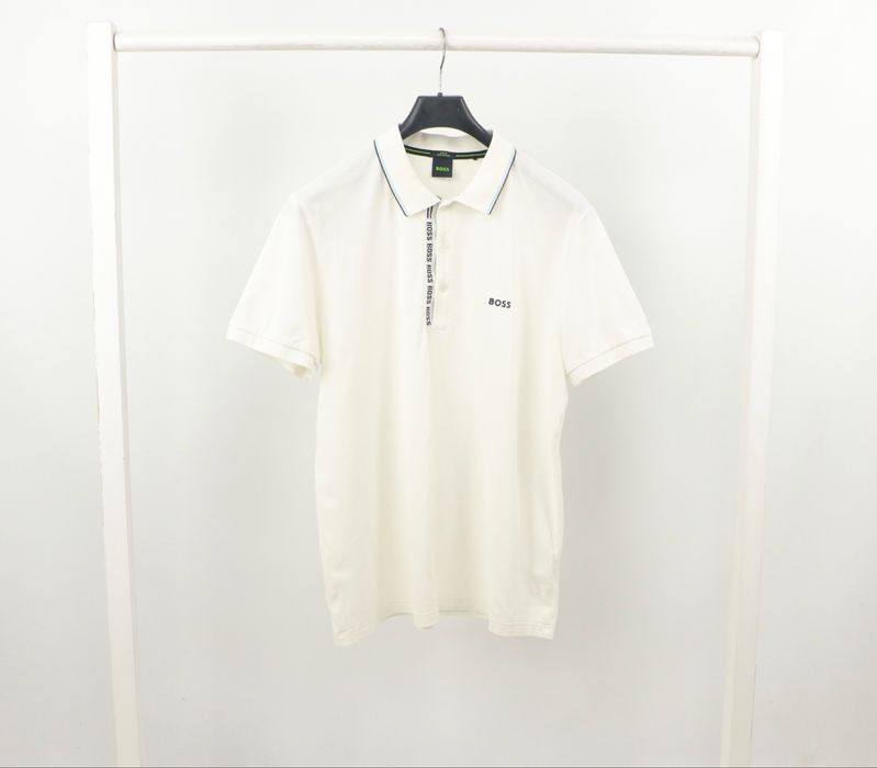 Чоловіча POLO Футболка BOSS White