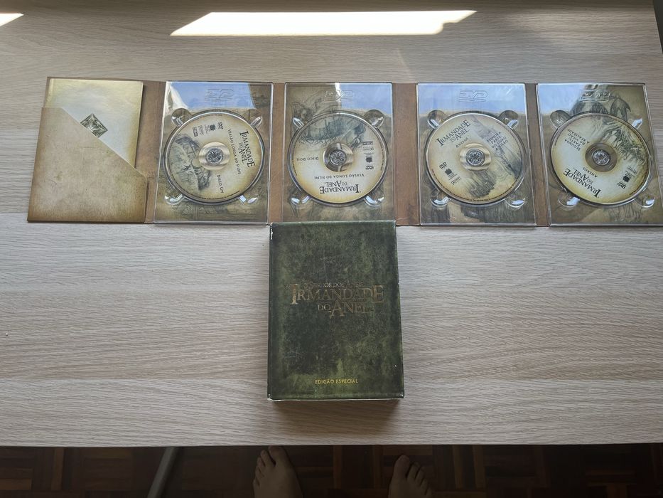 DVDs versoēs extendidas Sr dos Aneis