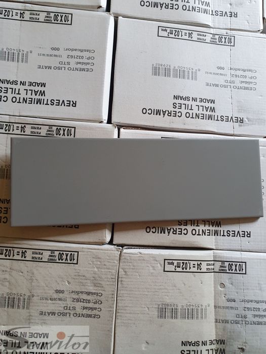 Płytki ścienne Link Cemento Tiffany 10x30 gat.1