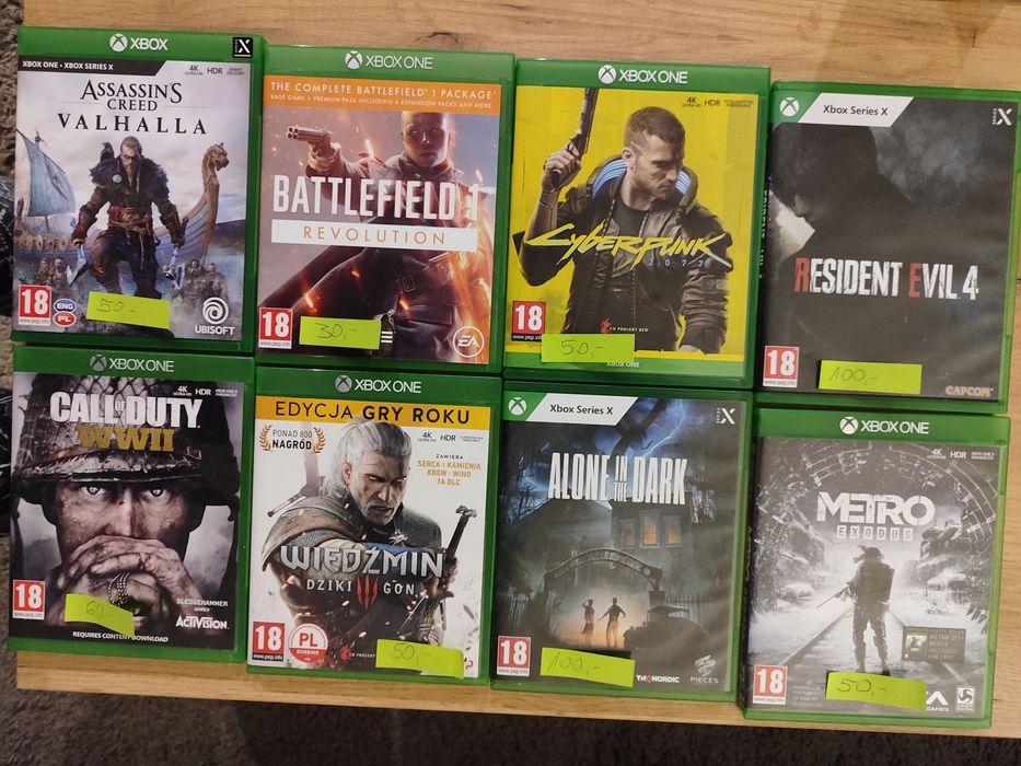 Gry na konsole xbox X