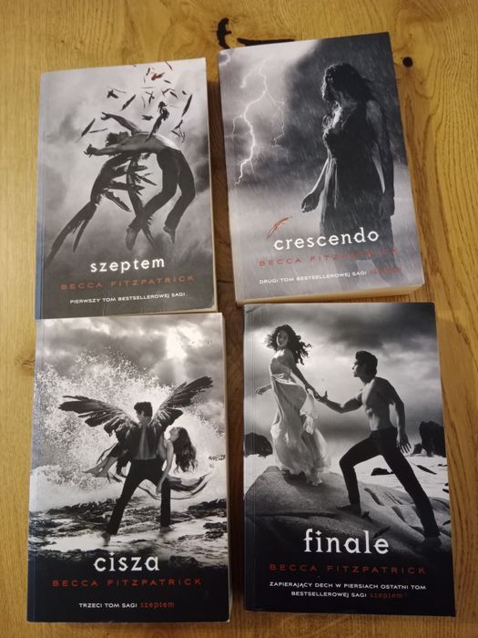 Seria Szeptem Becca Fitzpatrick wydanie pierwsze