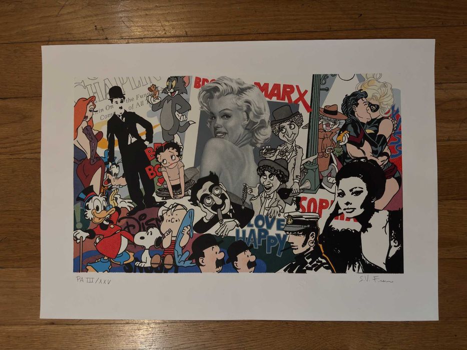 Serigrafia Assinada (Silvio Fiorenzo)