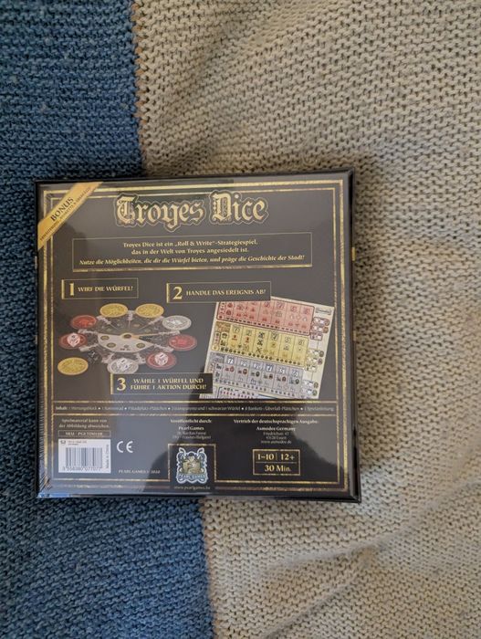 Troyes Dice Gra Planszowa Nowa
