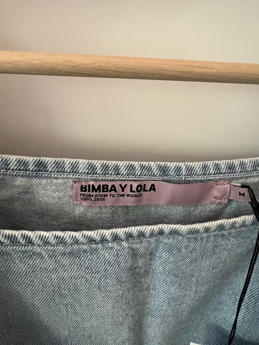 Vestido de Ganga - Bimba y Lola - completamente NOVO - M