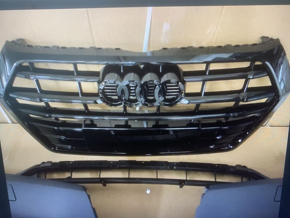 Бампер передній в сборі ку5 с-лайн q5 s-line 2017 2018 2019 2020 рік