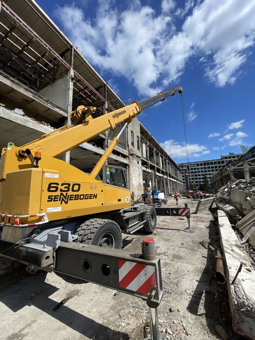 Послуги крана Sennebogen 630 , кран,автокран,автокрана