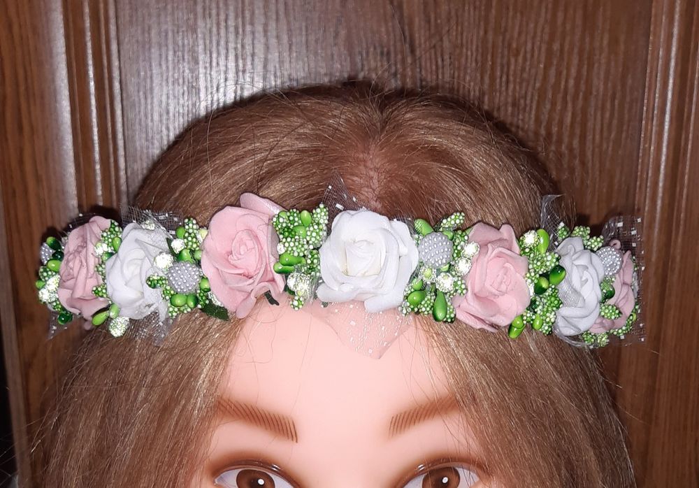 Wianek komunijny jak żywy