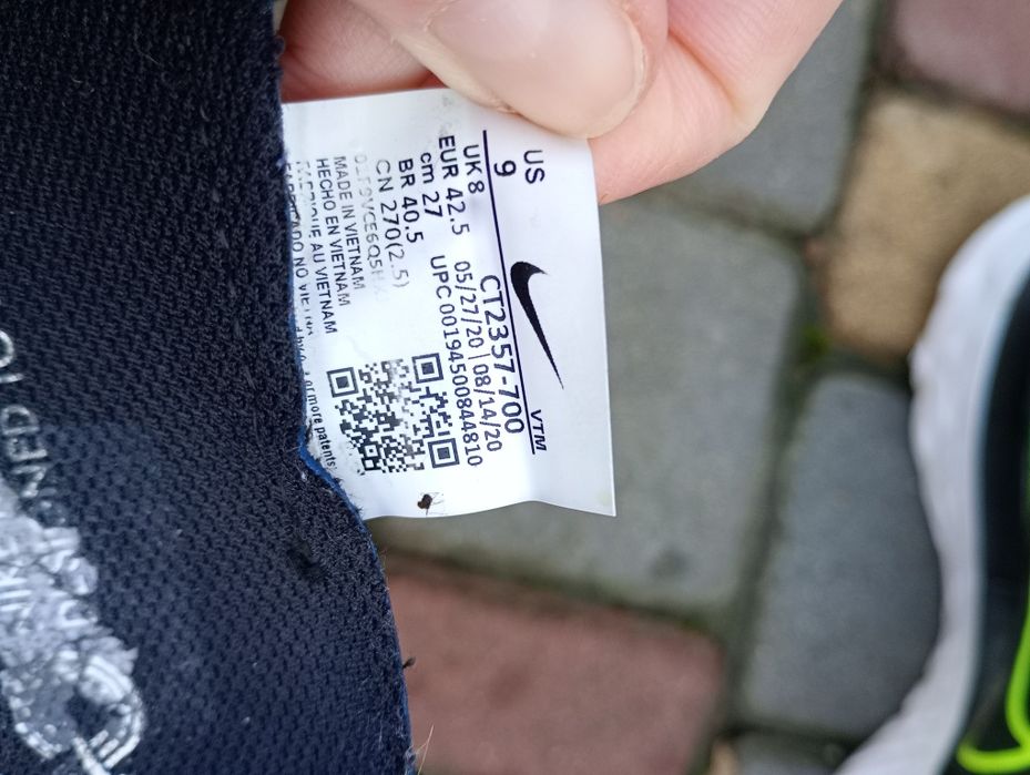 Кроссовки Nike React Infinity Run 42 / 42,5