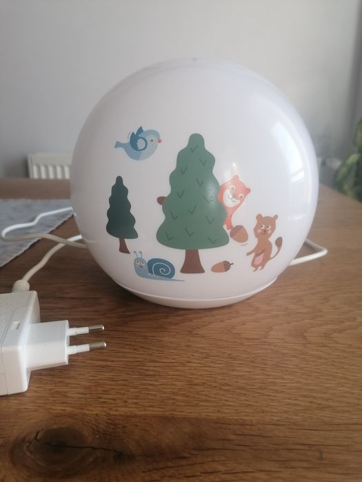 Lampka z zwierzętami