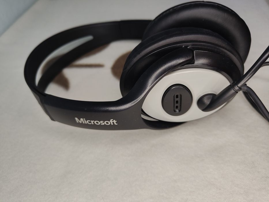 Microsoft LifeChat LX-3000 • słuchawki komputerowe  USB z mikrofonem •