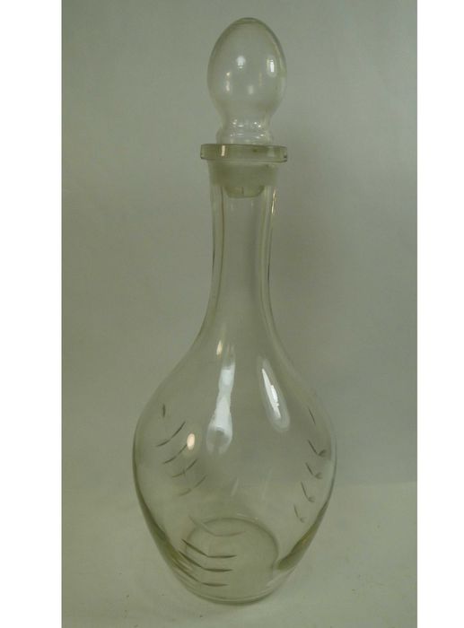 Графин стеклянный с пробкой