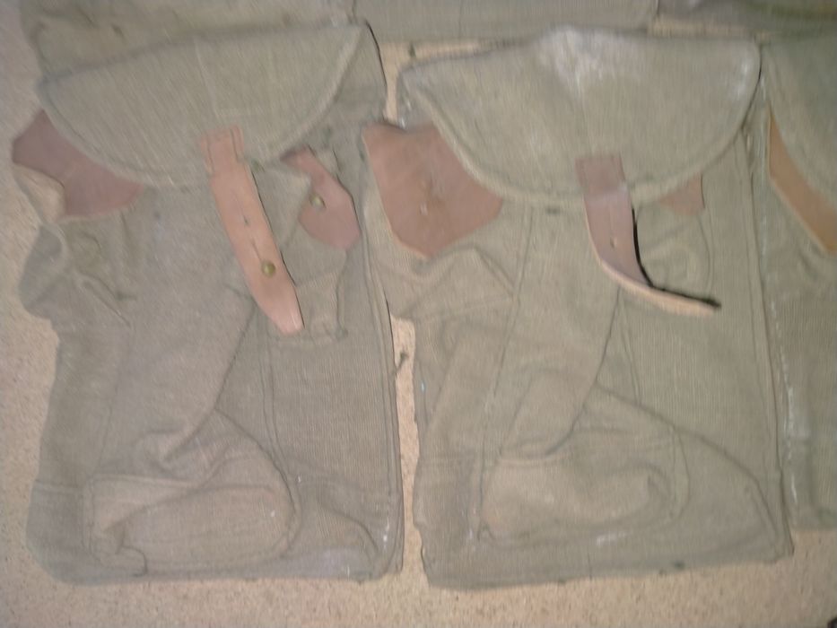 Подсумки для магазинов, 5 штук. На три магазина. Цена указана за всё