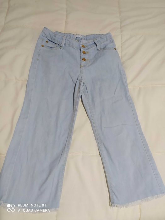 Calças ganga Lanidor menina 8 anos