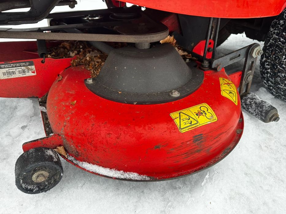 Traktorek kosiarka Simplicity Baron 20KM, hydrostat, pompa oleju