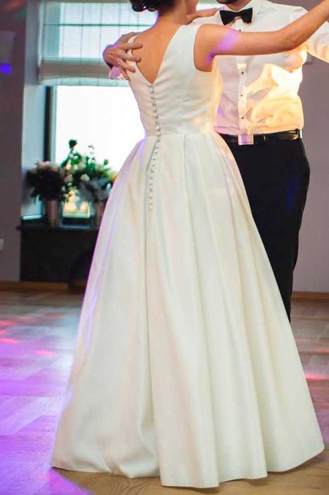 Suknia ślubna Madonna satyna