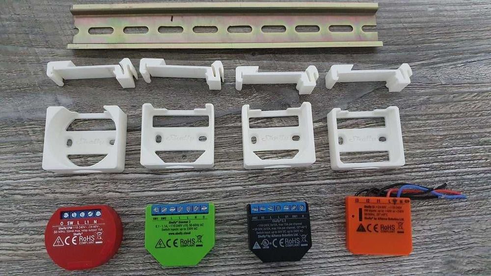Suportes para dispositivos shelly