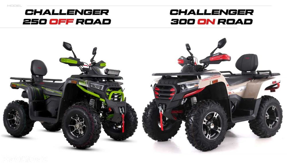Quad ASIX CHALLENGER 300 Homologacja, Wyciągarka Raty Dowóz tego samego dnia