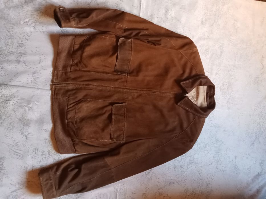 Куртка-бомбер замш новая Bugatti, р.52, Германия