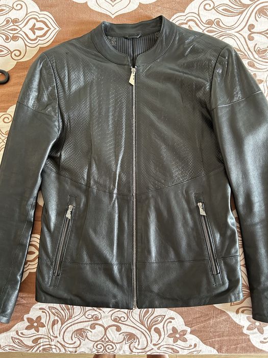 Куртка кожаная мужская