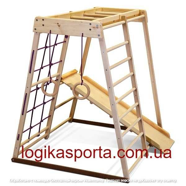 Гірка. Детский спортивный комплекс. Дитячий спортивний куточок. Кроха