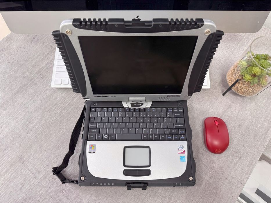 Pancerny Panasonic ToughBook CF-19 i5 8GB 256SSD - do Warsztatu