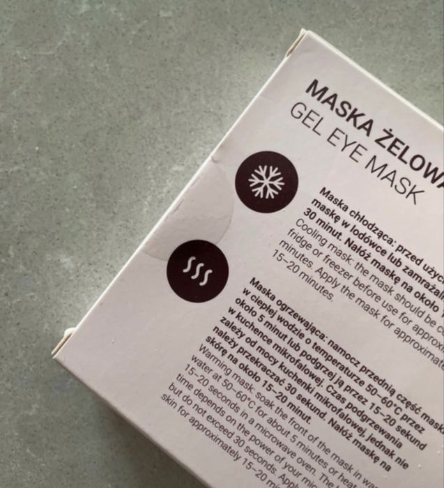 Maska żelowa na oczy Rossmann