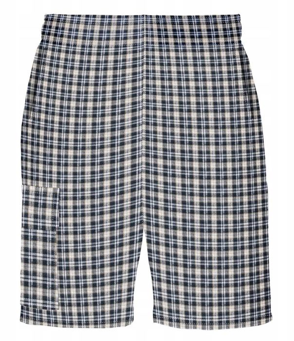 Dresowe spodenki męskie w kratę rozmiary od M do 8XL