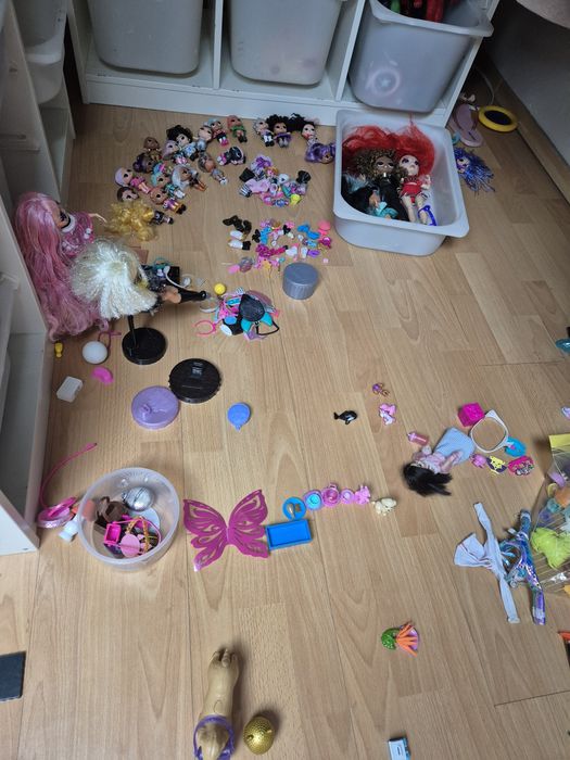 Zestaw lalek lol i domek lol dla dziewczynki