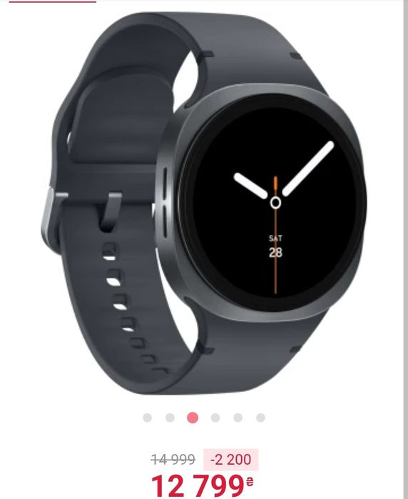 Часы Samsung Watch8 40mm SM-L320NDAASEK Gray (Серый)