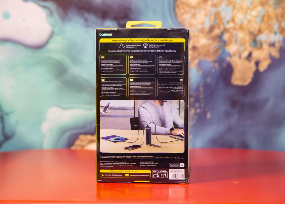 25000mAh/145W! ПаверБанк Baseus EnerFill FC41|2 Type-C|Для ноутбука