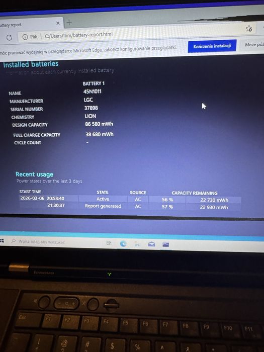 Laptop IBM T530 / i5/8 gb ram/250 ssd