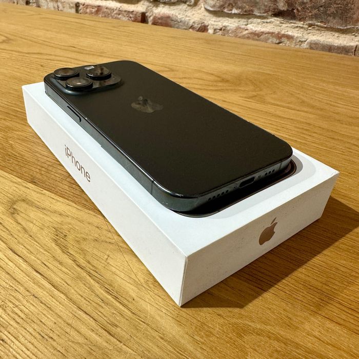  Apple iPhone 15 Pro 128GB Black Titanium Bat. 100% Gwar. ROK Ideał