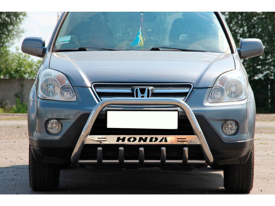 Кенгурятник WT004 для Honda CRV 2001-2006 нержавіюча сталь
