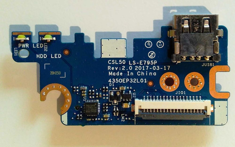 Продаю плату USB (+CardReader) ''Palwonn'' для ноутбуків HP (LS-E795P)