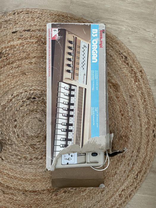 Orgão bontempi b3 com caixa