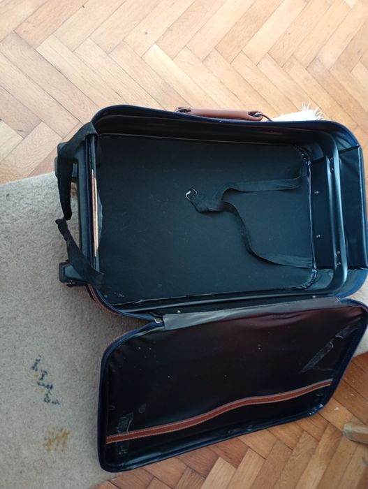 Walizka z materiału