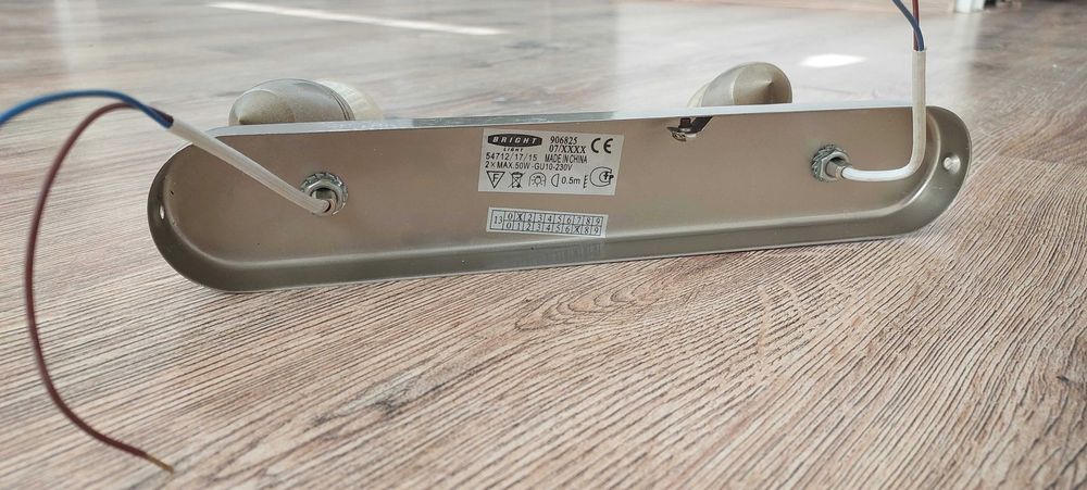 Lampa LED reflektorek kinkiet