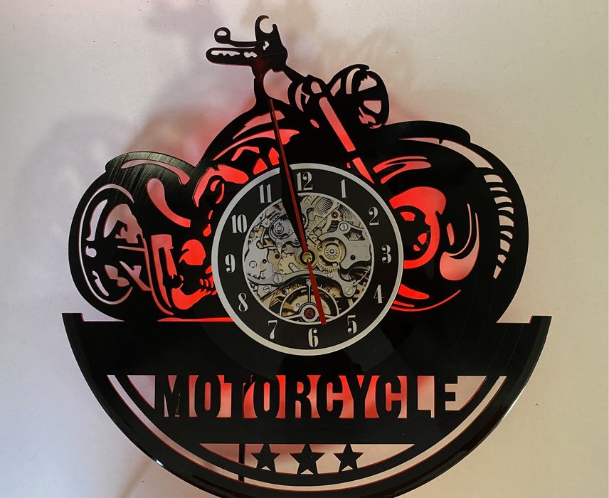 Relógio de Parede com Iluminação LED