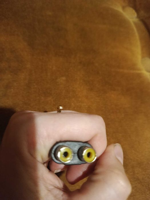 Adapter jack 3,5 mm-2 x cinch