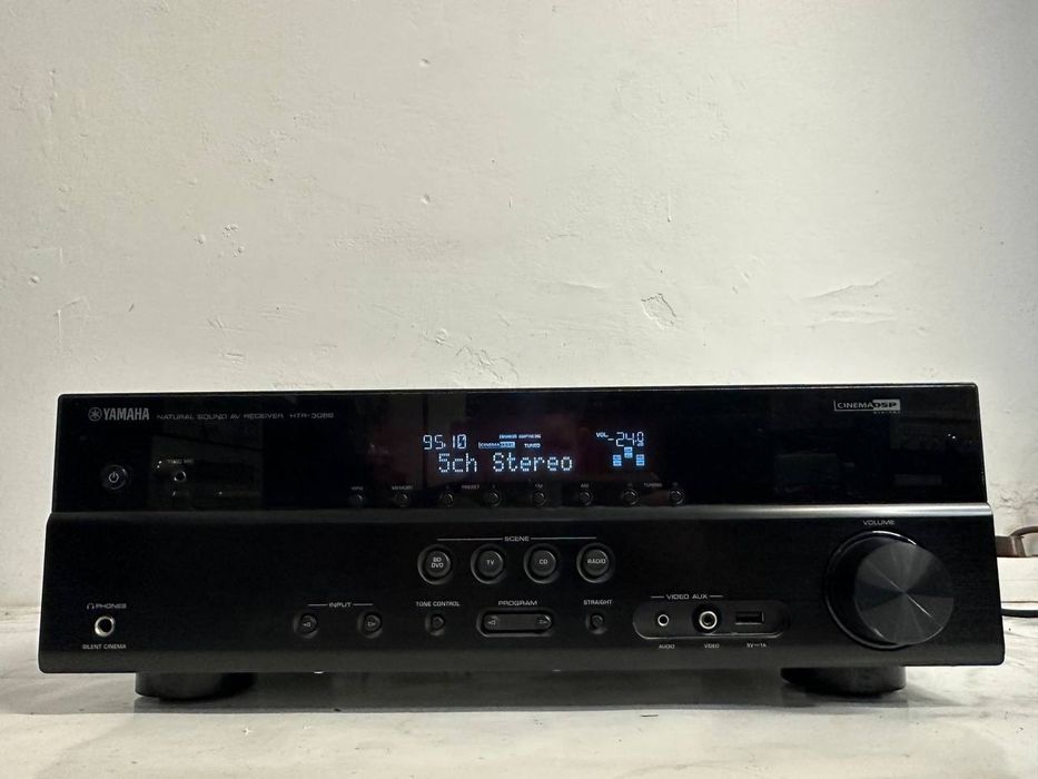 Yamaha HTR-3066 – amplituner kina domowego 5.1 | 5×100 W | HDMI | Dolby TrueHD | DTS-HD